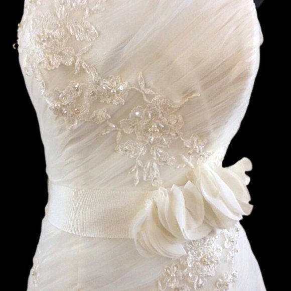 Maggie Sottero "Corinne" Wedding Gown - Sz. 10 - Picture 4 of 6